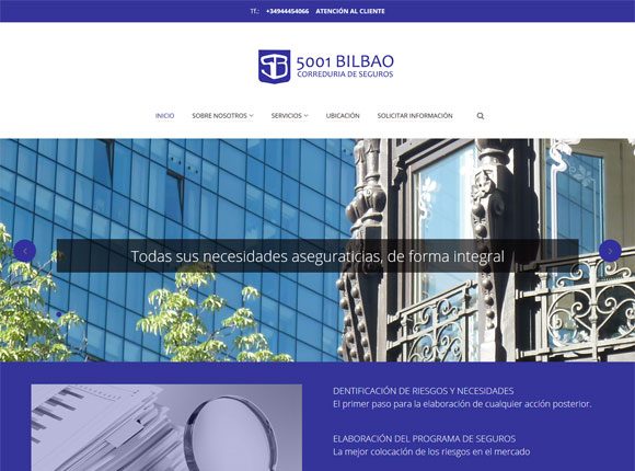 5001 Bilbao, Correduría de seguros